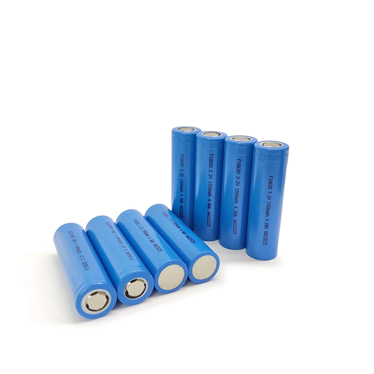 Li-ion 18650 Cylindrical Cell 3.2V 1400/1500mAh LiFePO4 Battery Cell